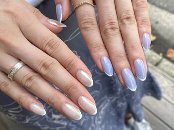 ネイルアルケー(Nail ARCHE)/アシメフレンチ