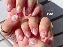 アイネイルトゥー 小倉(ai nail two)/オーロラネイル