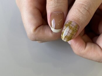 プチナノ(petitnano)/【miyu】ニュアンスネイル