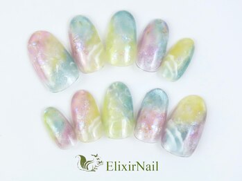 エリクサーネイル 神田(Elixir Nail)/カジュアル/クーポン使用