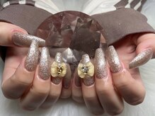 リンネイル 新大久保店(Rin Nail)/#待ち込みデザインOK　#付け放題