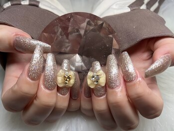 リンネイル 新大久保店(Rin Nail)/#待ち込みデザインOK　#付け放題