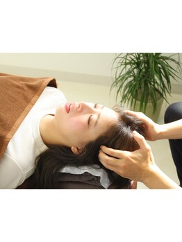 ヘッドスパで癒されたい