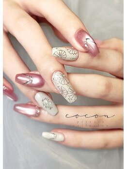 ココン(cocon)/成人式ネイル
