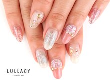 ララバイ 恵比寿店(LULLABY)/ハートツイードネイル