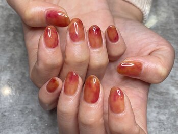 エムネイル(M-Nail)/★ニュアンンス桃ネイル★