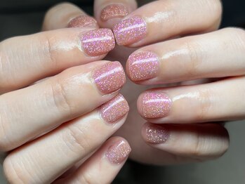 ルナ(LuNa)/大人気フラッシュネイル/ピンク