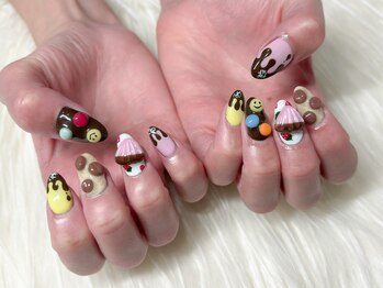 エムネイル(M-Nail)/★3Dチョコレートネイル★