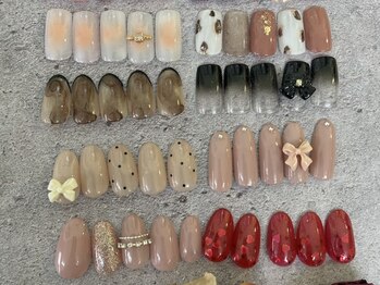 ガガ ネイルアンドビューティー(GAGA)の写真/予算に合わせてネイルができる◎ネイル初心者さんはもちろん,デザインにお悩みの方も!上品で可愛い指先へ♪