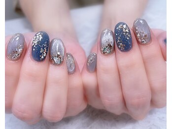 ディアリーネイル(Dearly Nail)/ネイビーネイル