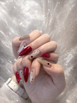 6611の写真/豊富な定額メニューでネイルが初めてでもお気に入りのデザインが見つかる♪シンプルからこだわりアートも◎