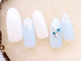 押し花ネイル¥5980