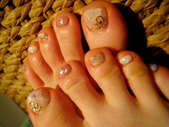 ふんわり大理石ＦＯＯＴア－ト