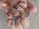 宝石石鹸＆wave nail