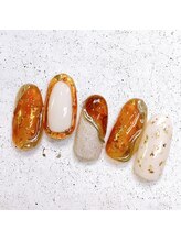 ネイルアンドまつげ リュフェール 五反田(Nail Lufaire)/べっ甲ネイル