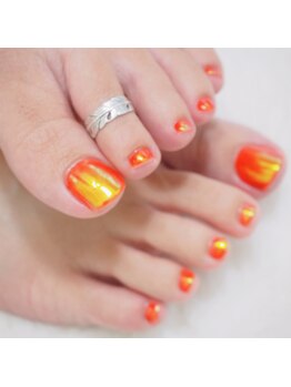 アオネイル(青桜 ao_nail_)/フット Special One colorコース