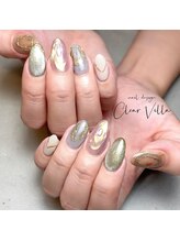 ネイルサロンクリアヴィラ(nail salon clear villa)/Design &nbsp;nuance￥9990