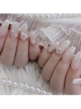 リンドネイル バイ モカ アンド ララ(Lind nail by moca and LaLa)/フレンチネイル