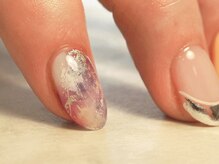 サロン カラフリー アシヤ(Salon Colorfulyy Ashiya)/シルバー×パープル