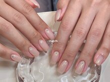 ワンダーシー(WonderShe)/ワンカラー×ラインストーン