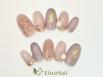 エリクサーネイル 池袋(Elixir Nail)/定額c やり放題/クーポン使用