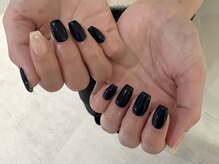 サンジュウヨン(34)/ネイビーネイル　パラジェル