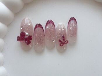 リボンネイル/8000円