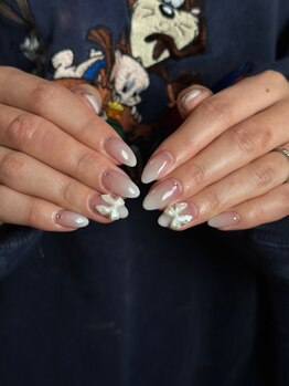 private nailsalon SEAの写真/爪が薄い・割れやすい悩みを解決!全メニュー "フィルイン込み" で、健やかに美爪を育てるケアをご提案♪