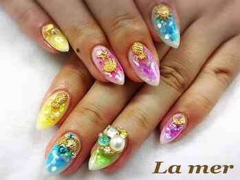 ラメール(La mer)/カラフルネイル★ 8800円から