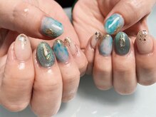 アンドネイル(&.nail)/サンプルアートB カラーチェンジ