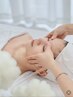 10 乾燥対策【デコルテ濃厚&美容パック付】全身リンパDETOX+顔筋小顔100分
