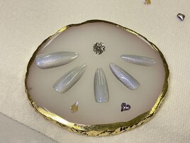 偏光パール　マグネットネイル