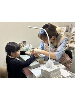 お子様同伴OKのサロン