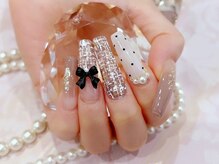 ネイルブラックシー デコ電ショップ クリスタルシー(BLACK SEA Shop Crystal Sea)/ツイード