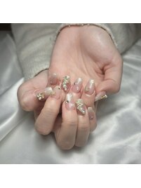 クリスマスネイル