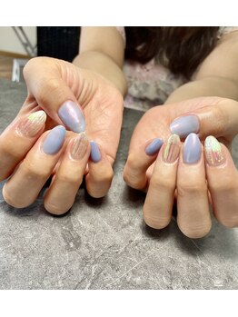 キラキラが可愛いバカラネイル♪