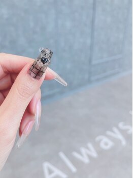 バースデーバースデー 藍住店(BirthDay BirthDay)の写真/【スカルプでお手元を華やかに演出♪】長さ出しもお任せ下さい★モチも仕上がりも抜群で大満足間違いなし◎