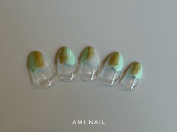 アミネイル(Ami nail)/ぬりかけニュアンス3980円