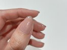 ラメフレンチネイル