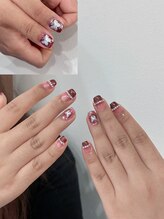 エスティネイルアートサロン(St.Nail Art Salon)/蝶々ネイル