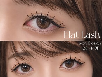 ヘアーアンドメイク アース 高崎店(HAIR＆MAKE EARTH)/ フラットラッシュ 120～140本