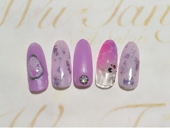 ウータン(Wu-Tang)/水面ネイル &nbsp;￥8800