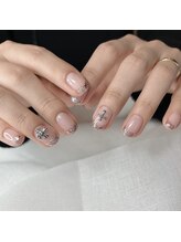 ニーズ ネイル(needs nail)/ラメフレンチネイル＊