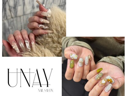 nail salon -unay-【フィルイン/持ち込み/マグネット】【2月上旬 NEW OPEN(予定)】の写真