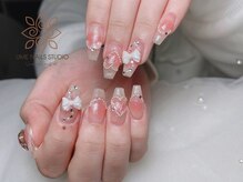 ウメネイルスタジオ(UME NAIL STUDIO)/長さだしやり放題×つけ放題