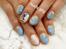 ネイルズアリー 立川店(Nails ally)/持ち込みパーツ×プリンター