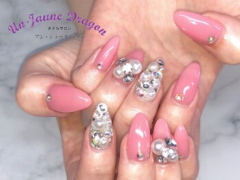 アン ジョーヌドラゴ/【自爪ネイル】ピンクネイル