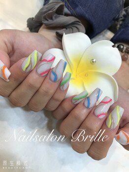 エスフィーネイルサロン ブリーユ(Esfy nailsalon Brille)/夏カラー