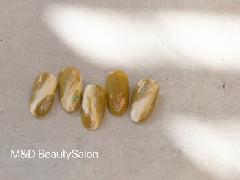 エム アンド ディー 武蔵小杉店(M&D)/ニュアンスネイル