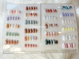 定額ネイルサンプル　2024夏